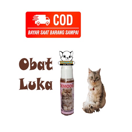 Spray Penyembuh Luka Pada kucing Demodex 30ml
