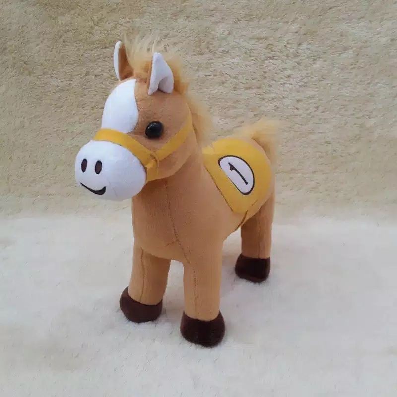 BONEKA KUDA LUCU / BONEKAH KUDA BERSUARA / BONEKAH HORSE TERMURAH TERLARIS