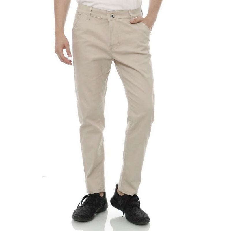 Celana Chinos Panjang Pria JUMBO Slimfit Semi Formal BIG SIZE