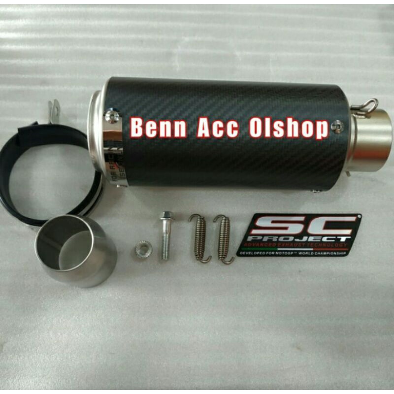 Selencer Knalpot SC-PROJECT ORIGINAL (IMPORT)