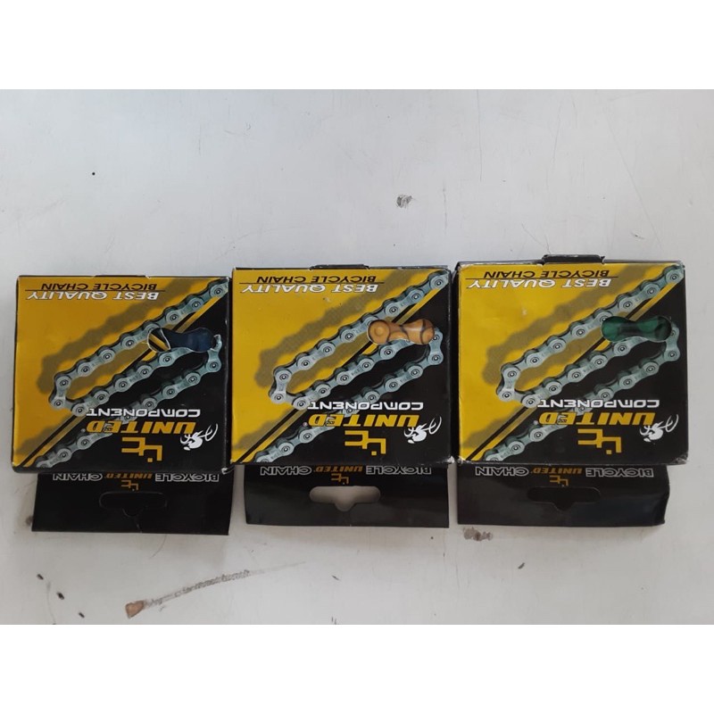 rantai sepeda fixie lipat united single speed