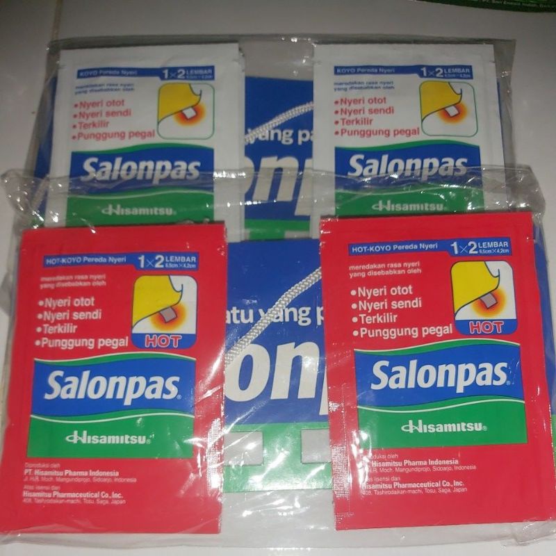 SALONPAS HOT RENTENG ISI 20 SACHET