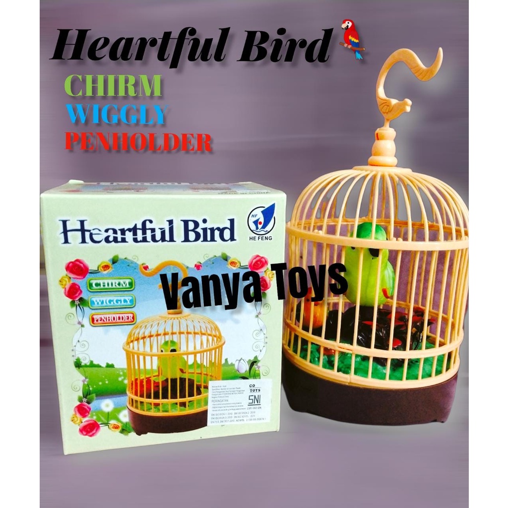 Mainan Anak Burung HEARTFUL BIRD
