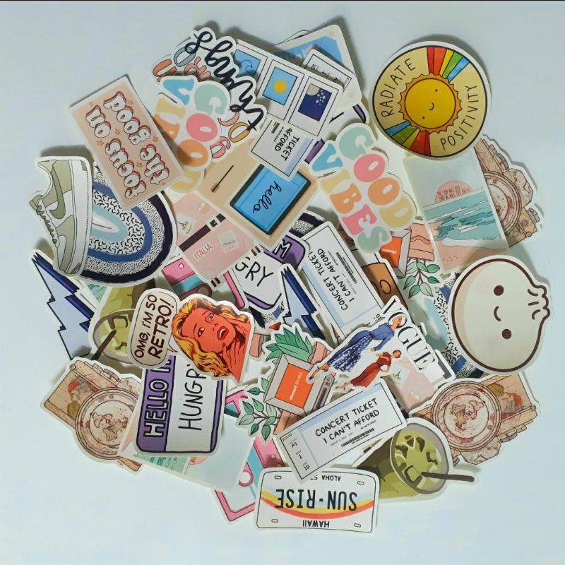 

STICKER AESTETIC RANDOM /TEMA 1 / STIKER AESTHETIC / AESTHETIC / STICKER CROMO / STICKER VINYL