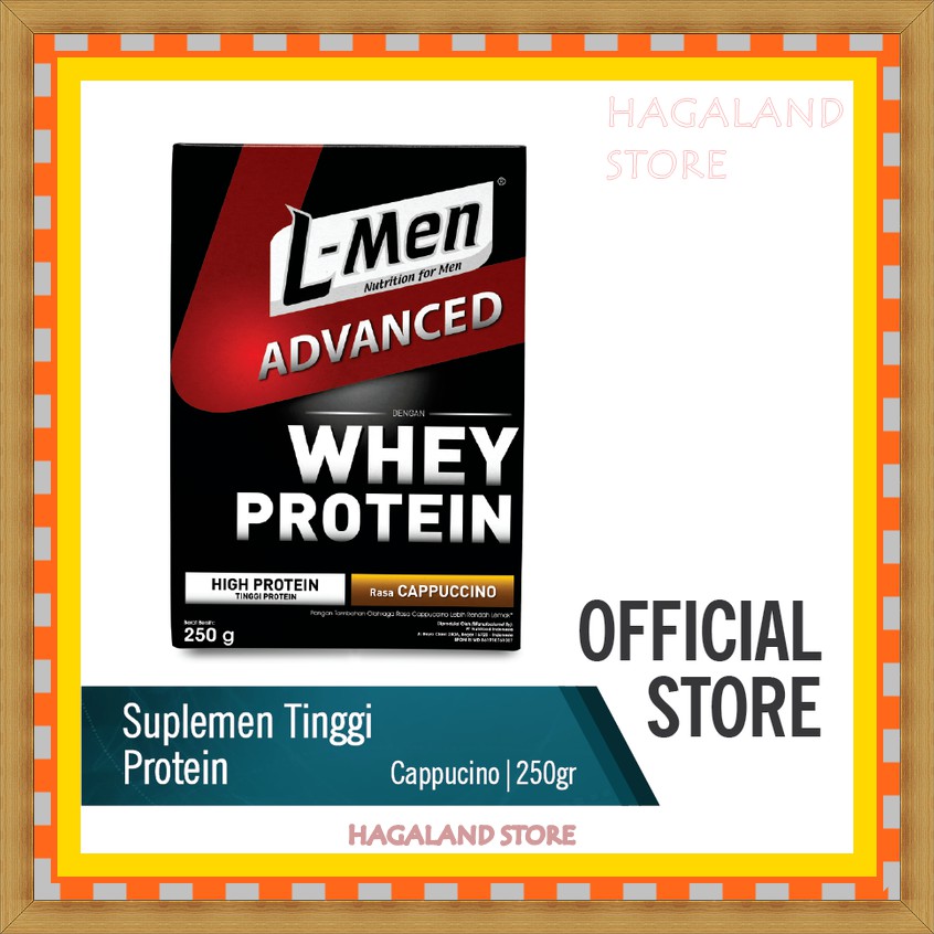 L-MEN ADVANCED WHEY PROTEIN 250 g CAPPUCINO | L-MEN HI PROTEIN 250gr