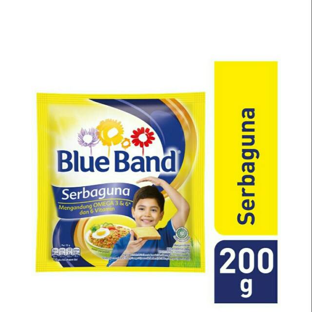 

BLUE BAND SERBAGUNA SACHET 200GR BLUEBAND