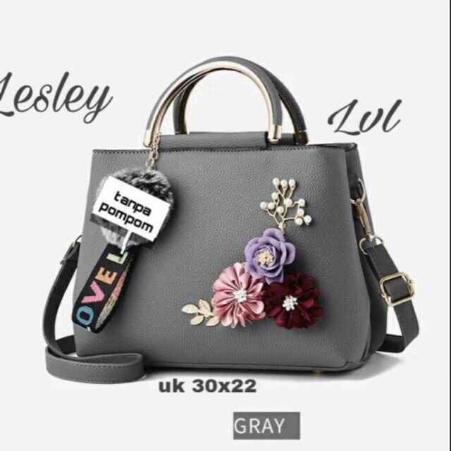 Promo Fashion lesley flower aurora selempang murah tas wanita