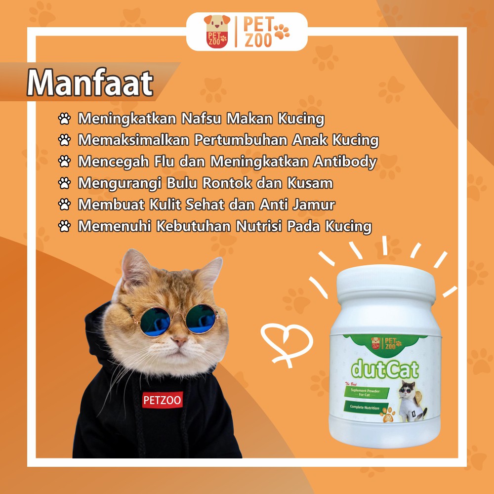 [D04] DUTCAT KUCING VITAMIN KUCING PENGGEMUK KUCING OBAT KUCING VITAMIN NAFSU MAKAN KUCING CAT FOOD