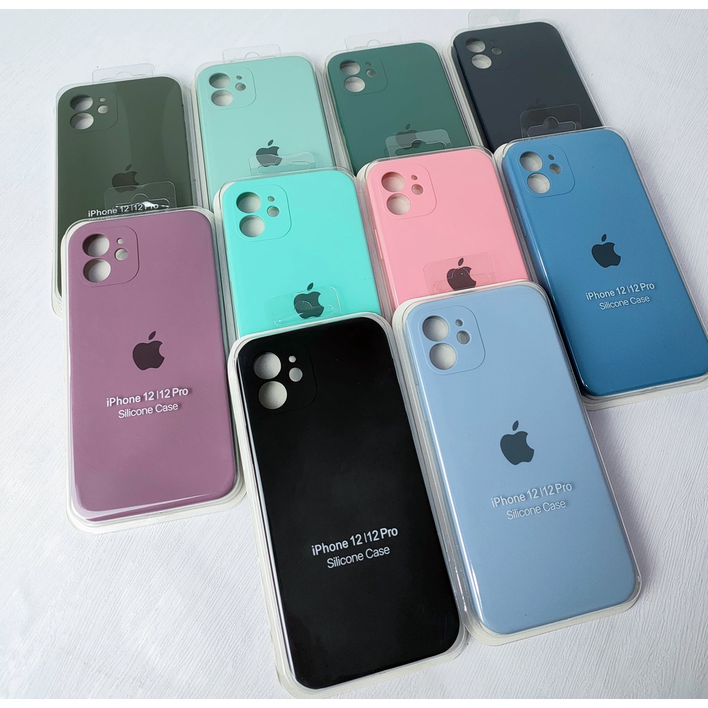 Silicone Case iPh 11 | 11 Pro | 11 Pro Max | 12 | 12 Mini | 12 Pro | 12 Pro Max | 13 | 13 Mini | 13 Pro | 13 Pro Max Silicone Case OR Lensa