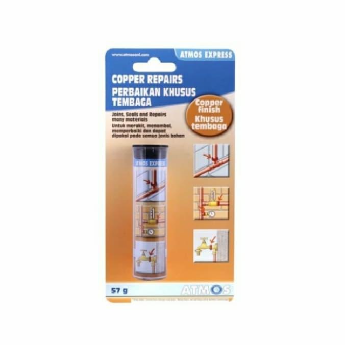 Leta | Atmos Mastic Spesial Copper ( Lem Penambal Pipa Kuningan/ Tembaga