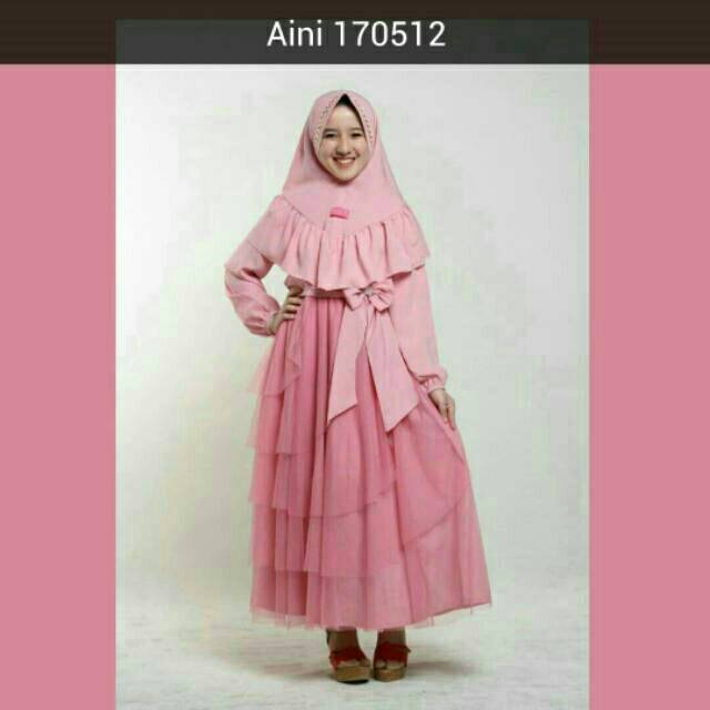 Aini 170512 / gamis syar'i anak aini