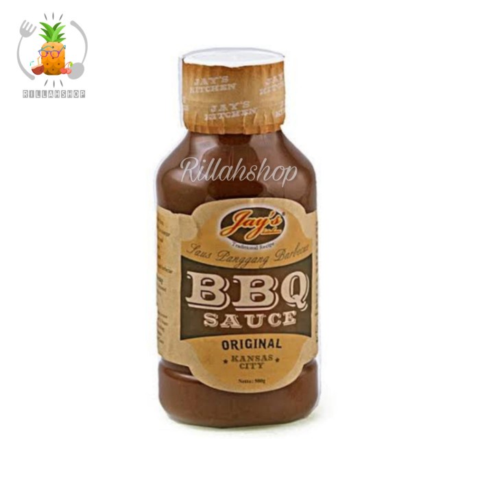 

Jay's Kitchen Original Barbecue Sauce/Saus BBQ (500g)