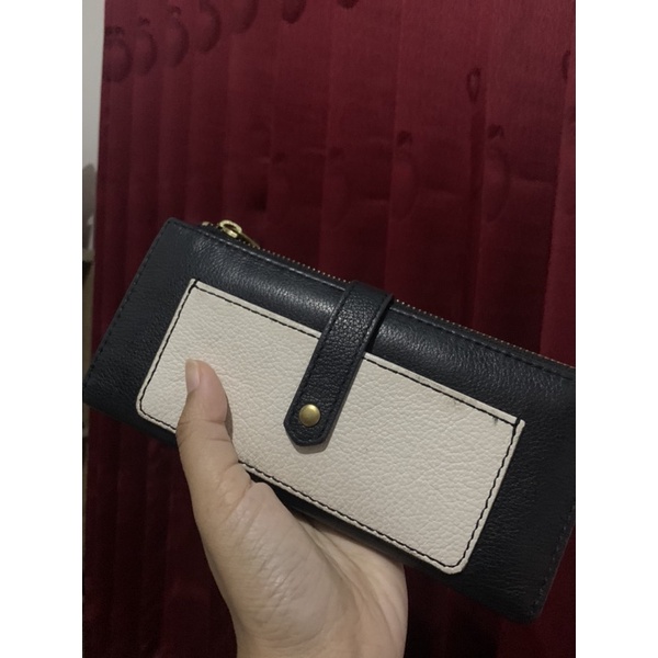 Preloved Dompet Fossil Keely Clutch Original