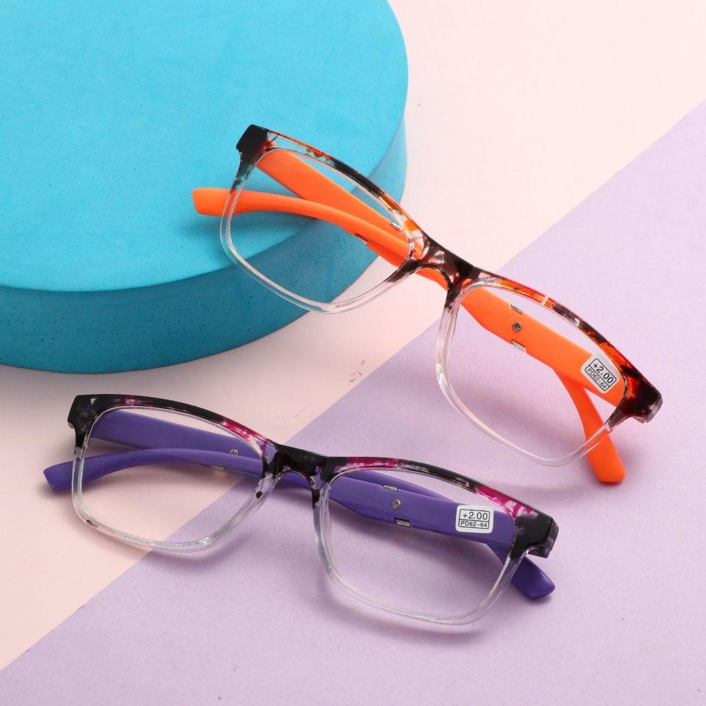 Lily Kacamata Baca Fashion Elegan Bunga Vintage Ultra Ringan Frame