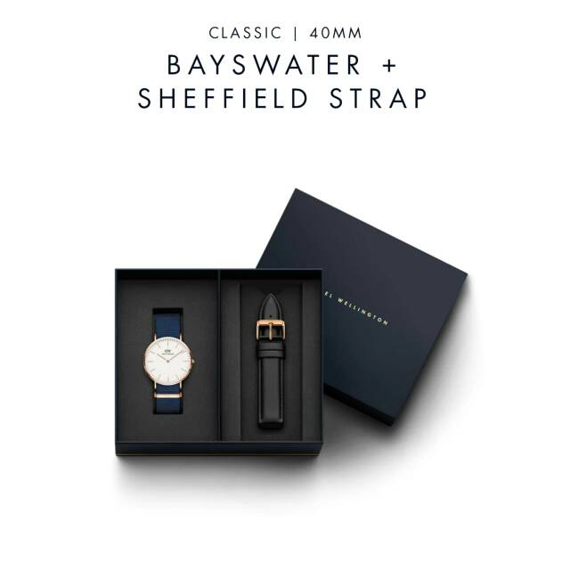 Jam tangan DW Bayswater Original Gift Set