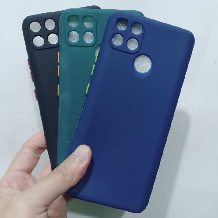 REALME C12 Case Softcase Silikon Macaron Casing Realme C12