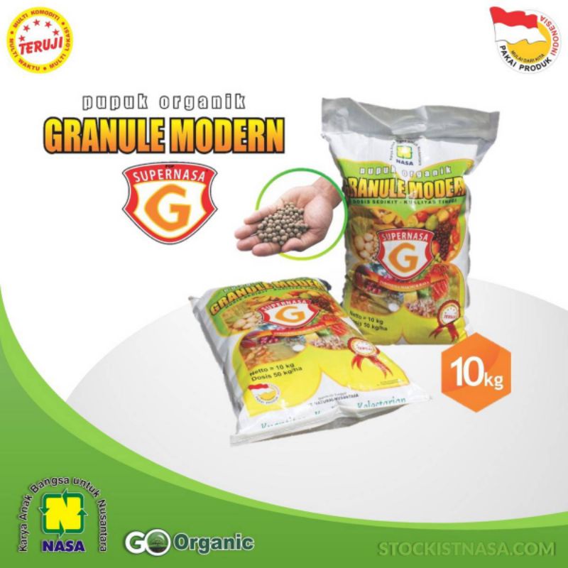 pupuk granule modern