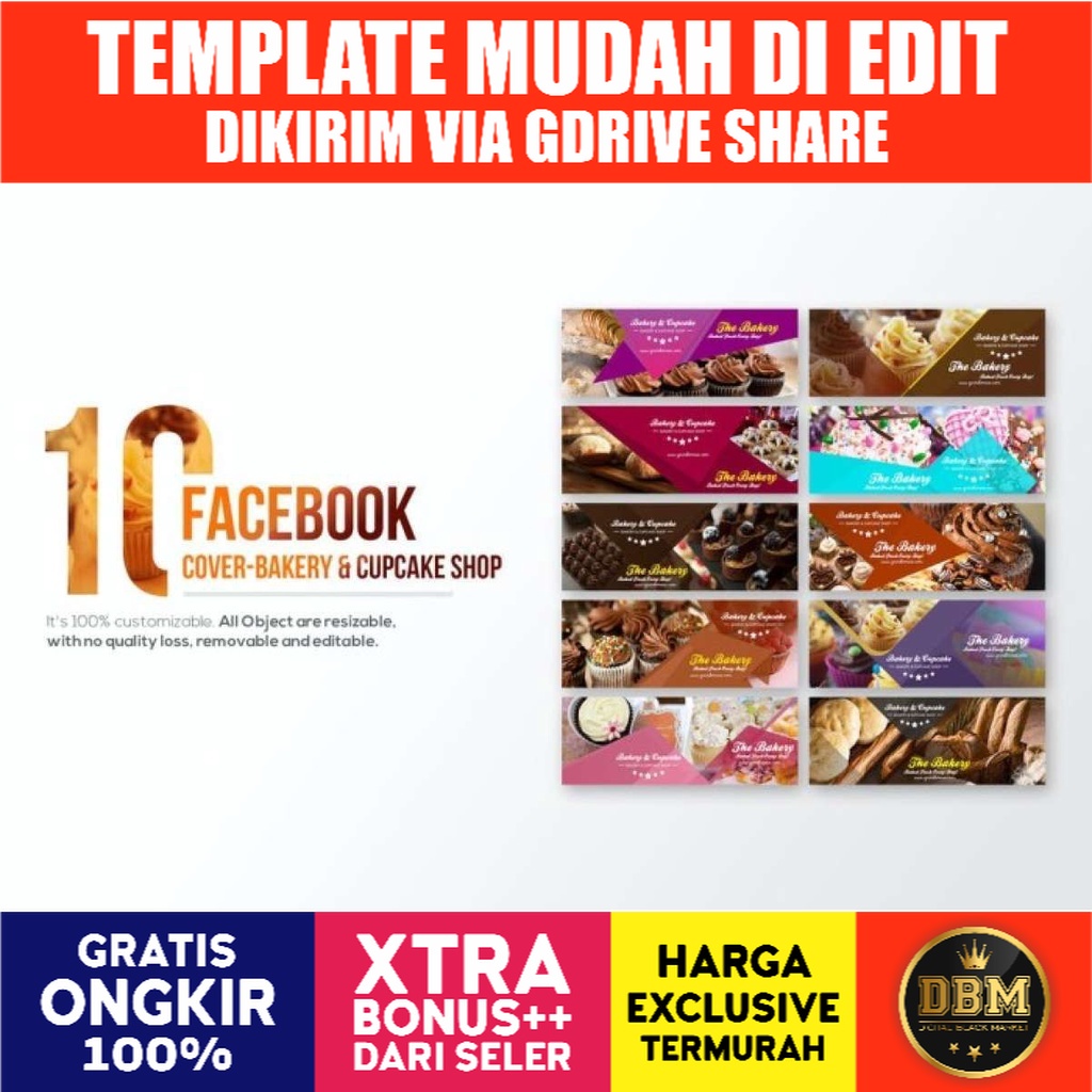 Facebook Cover Bakery Shop