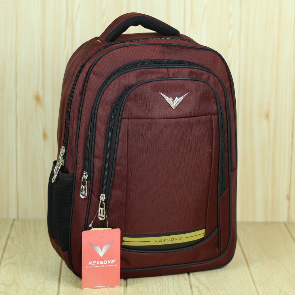 Tas Ransel Rexsove Sablon Bawah Merah Back Pack Pria Wanita Keren Kece Bahan Tebal Kuat Awet Stylish