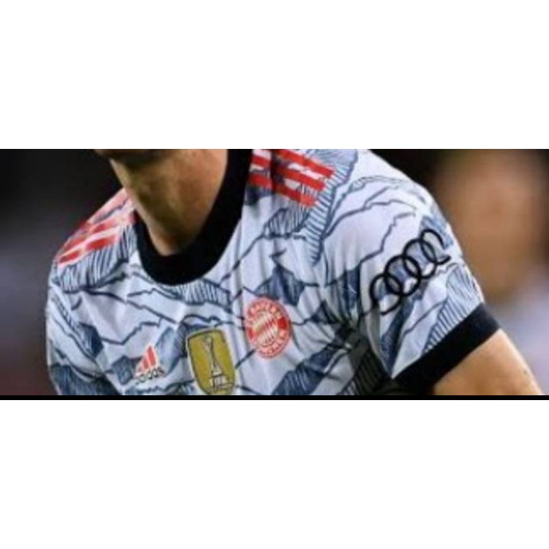 Patch Bola Sponsor Lengan Logo AUDI untuk jersey Munchen Home Away 3rd Third 2021/2022 21/22
