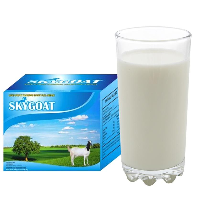 

Terjangkau - Sky Goat Susu Kambing Etawa Platinum Bukan HNI - Skygoat Susu Kambing Etawa Full Cream Bubu 1 box isi 10pcsSkygoat Susu Kambing Etawa Platinum - Sky Goat Susu Kambing Etawa Full Cream Bubuk 1 box isi 10pcs