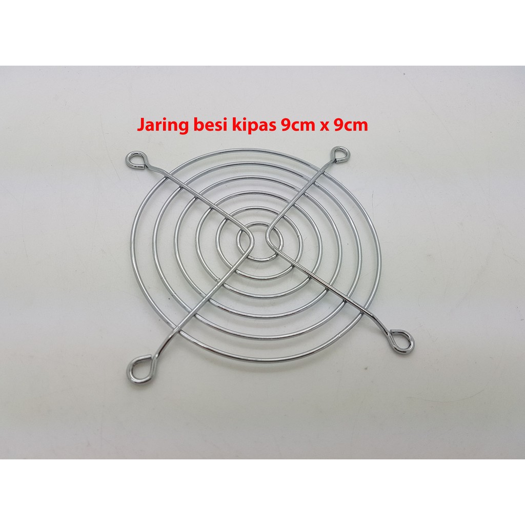 Jaring Besi Fan DC / AC Kipas 9cm x 9cm