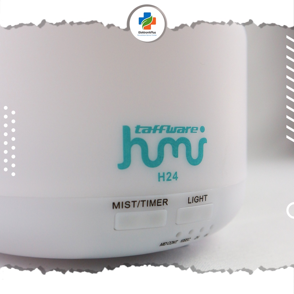 Air Humidifier Elektrik Diffuser dengan remote dan LED 7 warna HUMI H24