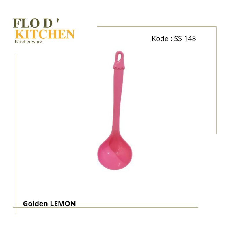 Sendok Sop Kecil Pink SS148 Golden Lemon