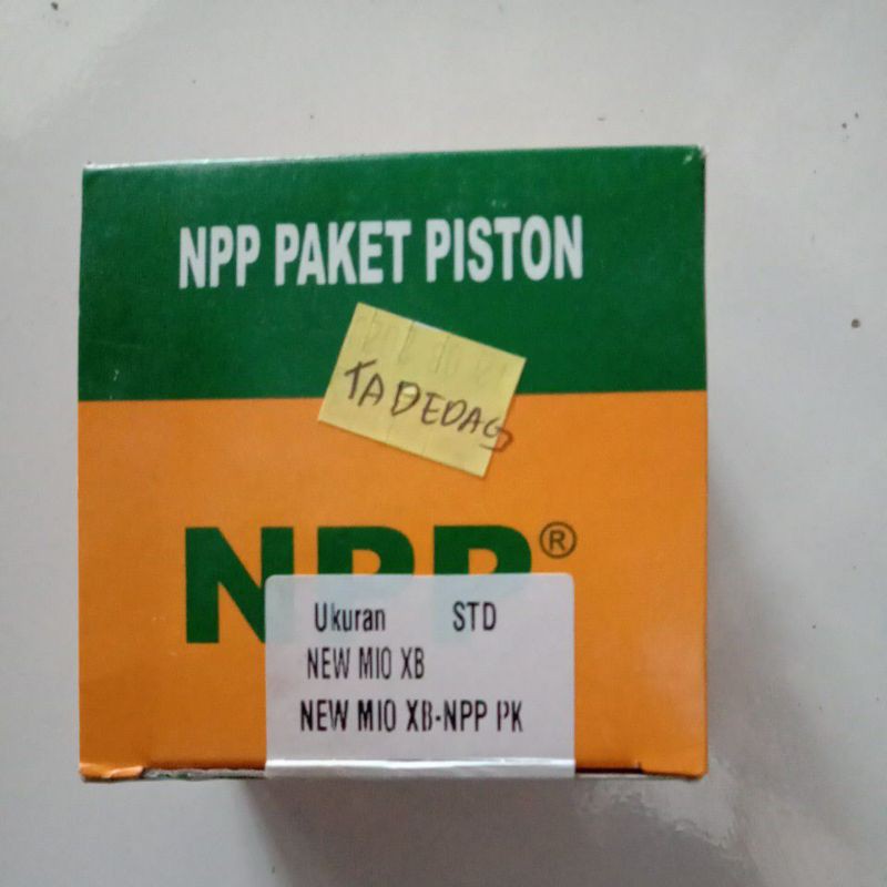 NPP - PISTON SEHER KIT SET MIO NEW XB 53,5 53,75 54 54,25 54,5 54,75 54,25 55 55,5 SET