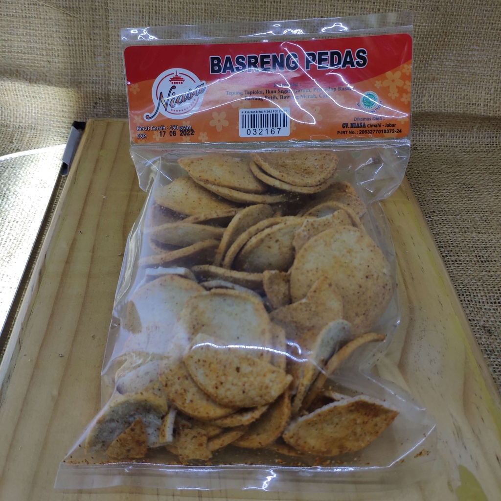 

Basreng Pedas (150gr) - Aisyah Cake