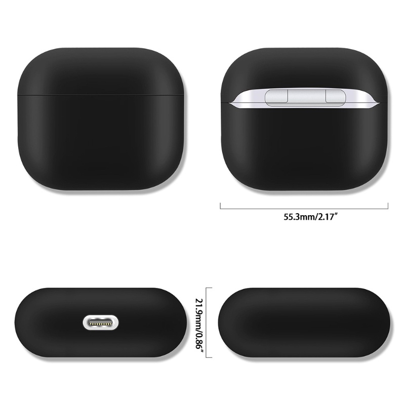 Btsg Casing Soft Case Silikon Transparan Untuk Apple Airpods 3