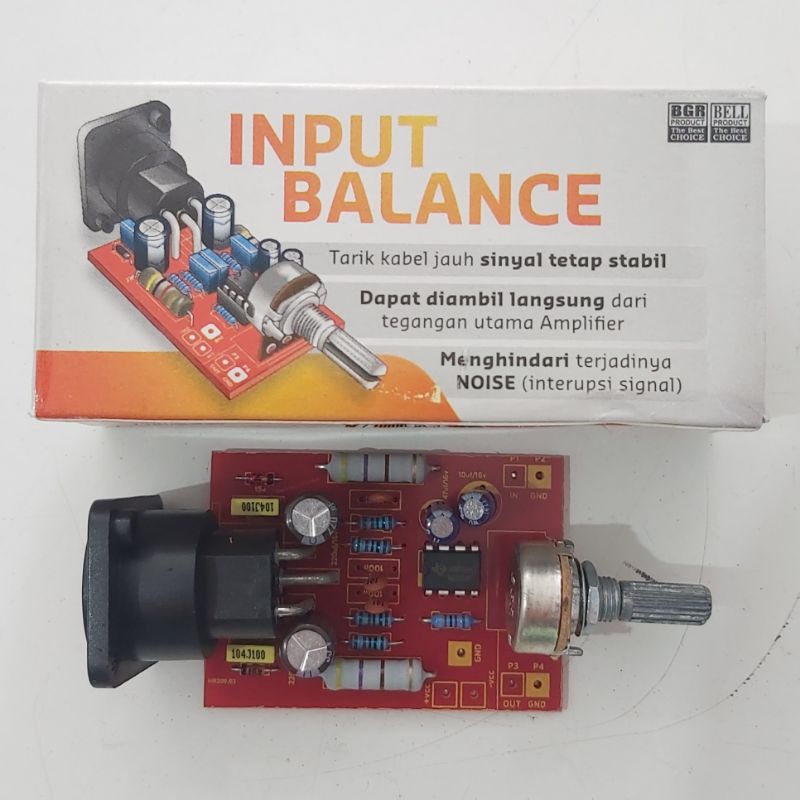 Kit Input Balance BGR BELL CT