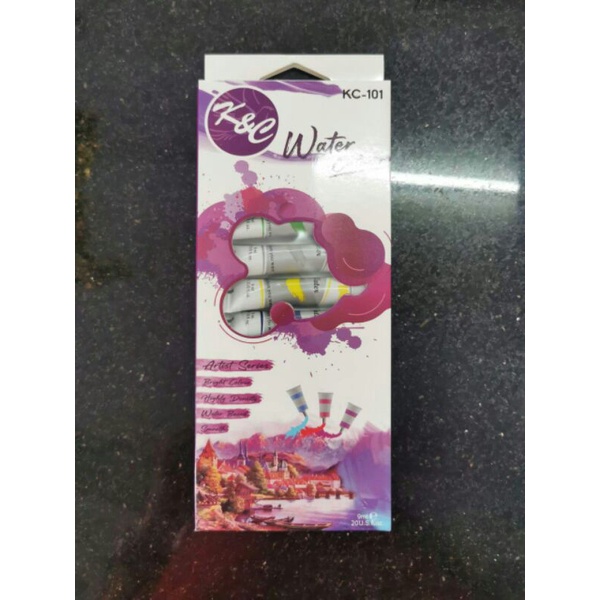 

Cat air/water color K&C 12warna KC-101