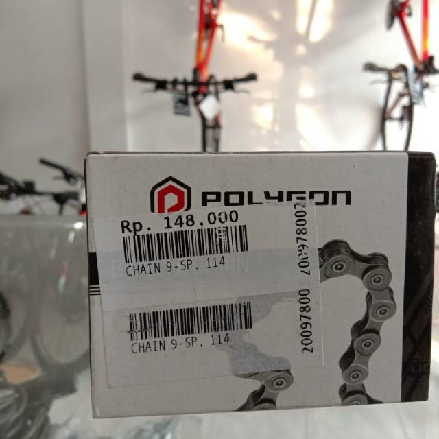 RANTAI SEPEDA / Rantai Polygon  9 Speed /MERK POLYGON