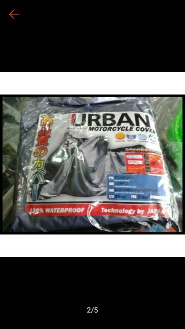 Cover Motor URBAN STANDART untuk manual &amp; automatic