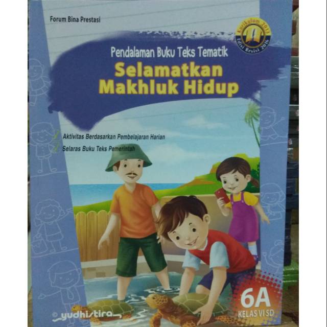 Pendalaman Buku Teks Tematik Sd Kelas 6a 6b 6c 6d 6e 6f 6g 6h 6i Kurikulum 2013 Beli Satuan Shopee Indonesia