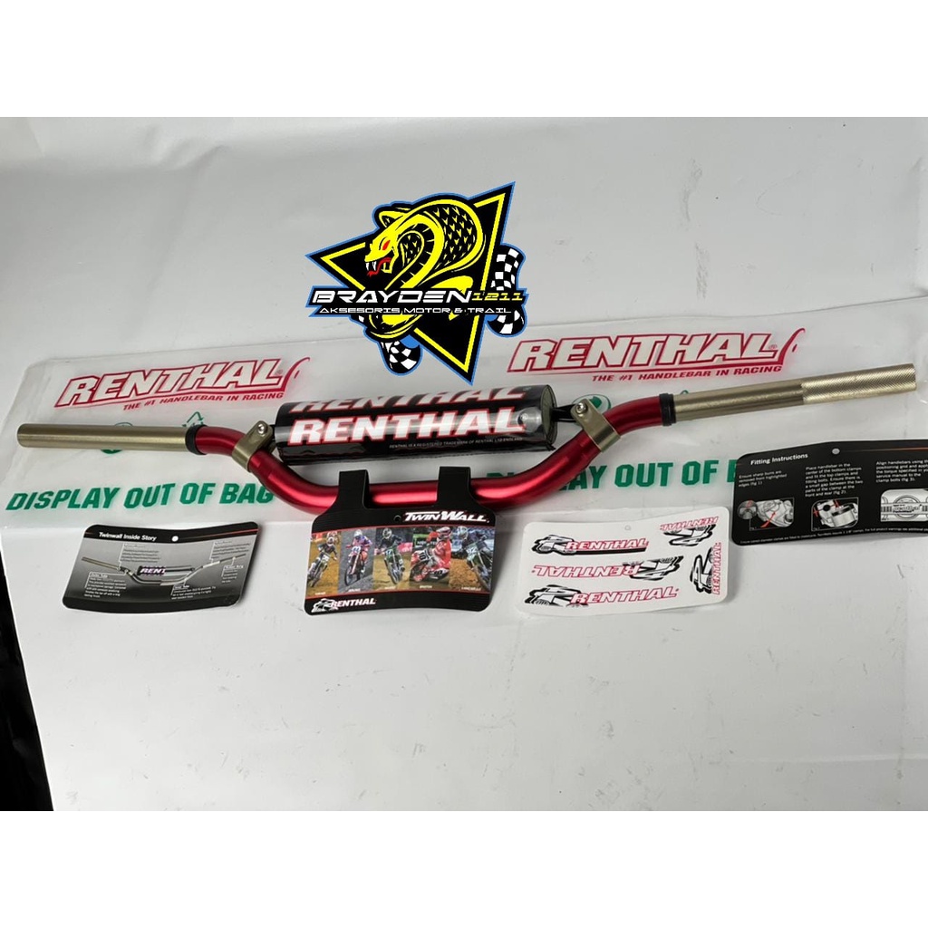 stang renthal 997 twin wall / stang twinwall rental / stang fatbar renthal 997/ stang renthal twinwall 999