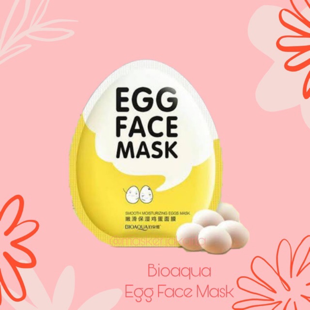 Bioaqua Egg Face Mask