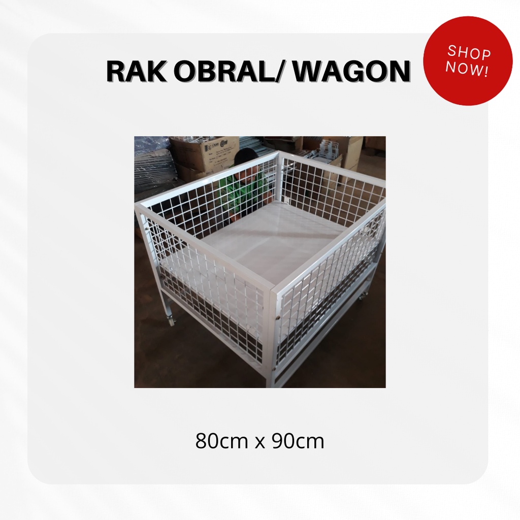 RAK OBRAL/ RAK WAGON/ RAK BESI/ RAK TOKO MURAH JABODETABEK