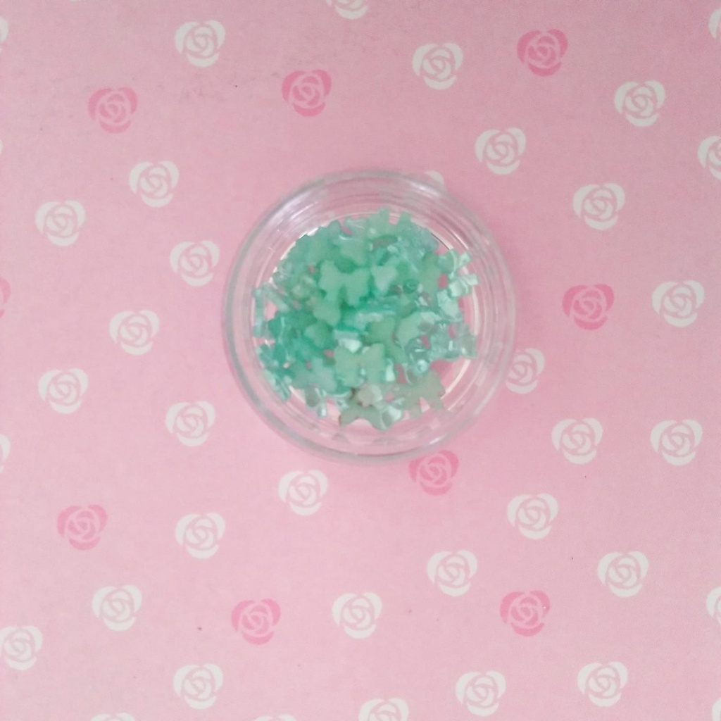 DEKORASI SLIME / CLAY / NAIL ART PEARL BOW JAR