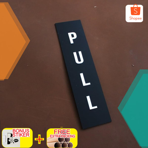 

SIGN PULL ACRYLIC | SIGN PULL AKRILIK TIMBUL Keren