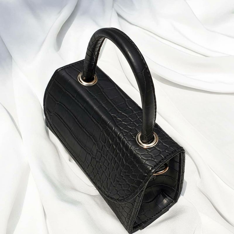 Croco Handle Selempang Bag MIZU-3