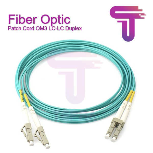 Patch Cord Fiber Optic OM3 LC-LC Duplex 3 Meter