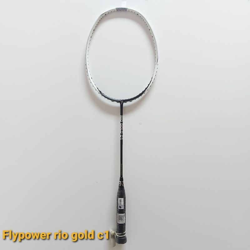 RAKET BADMINTON FLYPOWER RIO GOLD C1 ORIGINAL