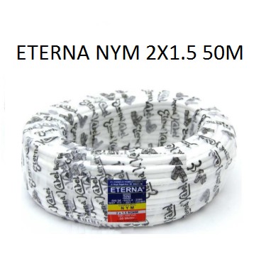 ETERNA KABEL NYM 2X1.5MM 50M