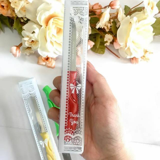

Souvenir pisau buah 1pak isi (100pc)