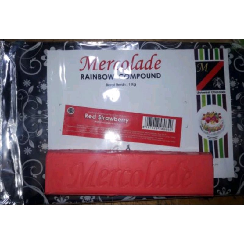 

Coklat Batangan Mercolade Merah (Red Strawberry) Repack