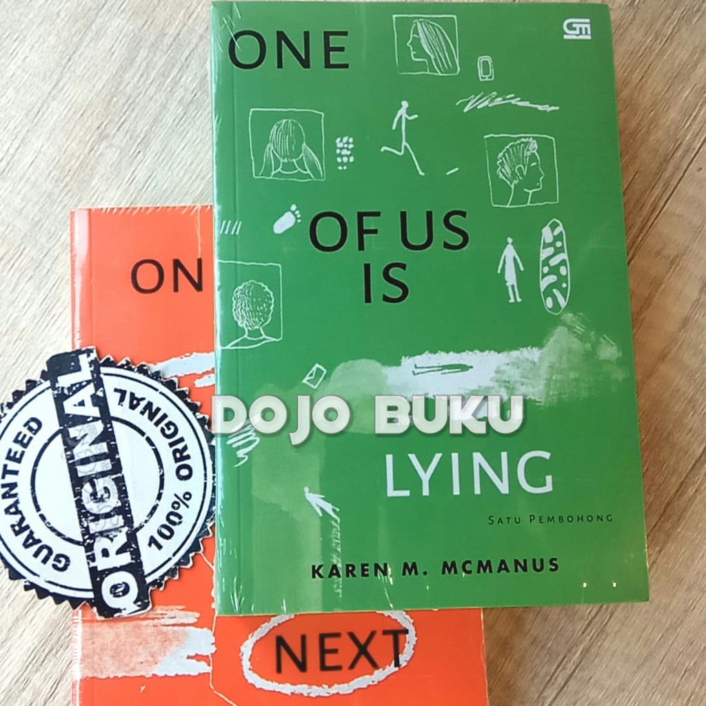 Buku Novel Seri One of is Us (Lying - is Next) oleh Karen M. McManus