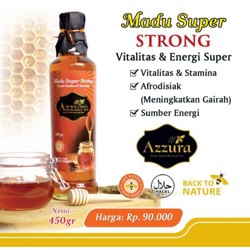 

Madu Super Strong 450gr