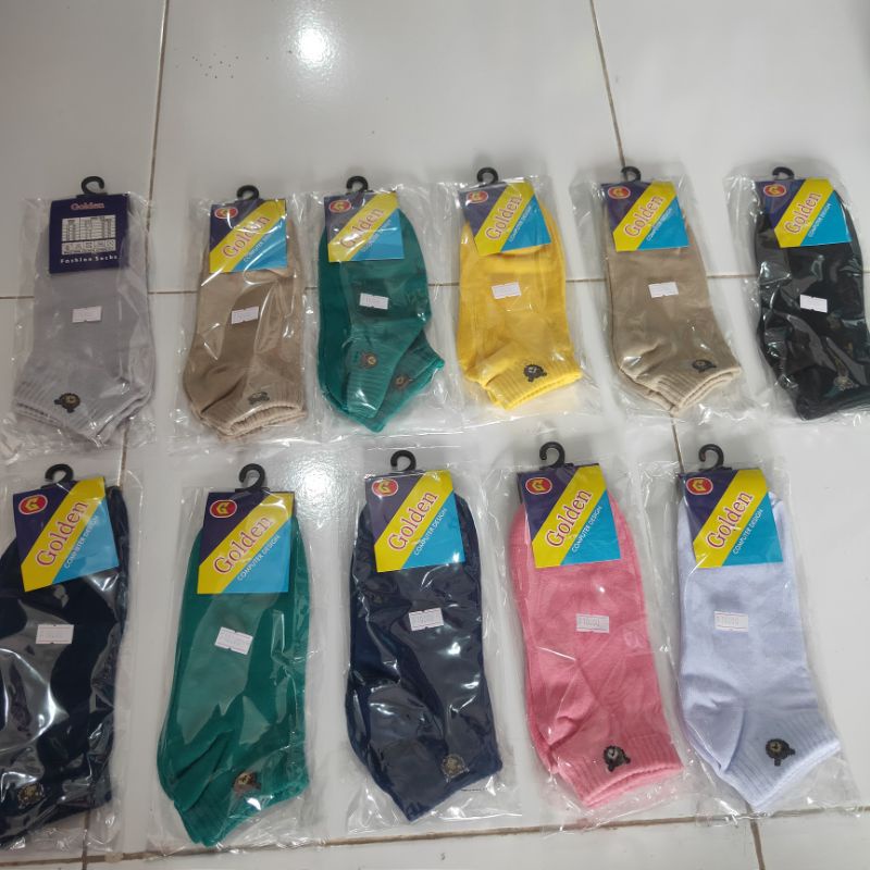 Kaos Kaki Pendek Motif Panda- Kaos kaki dewasa pendek sematakaki - DNA fashion store